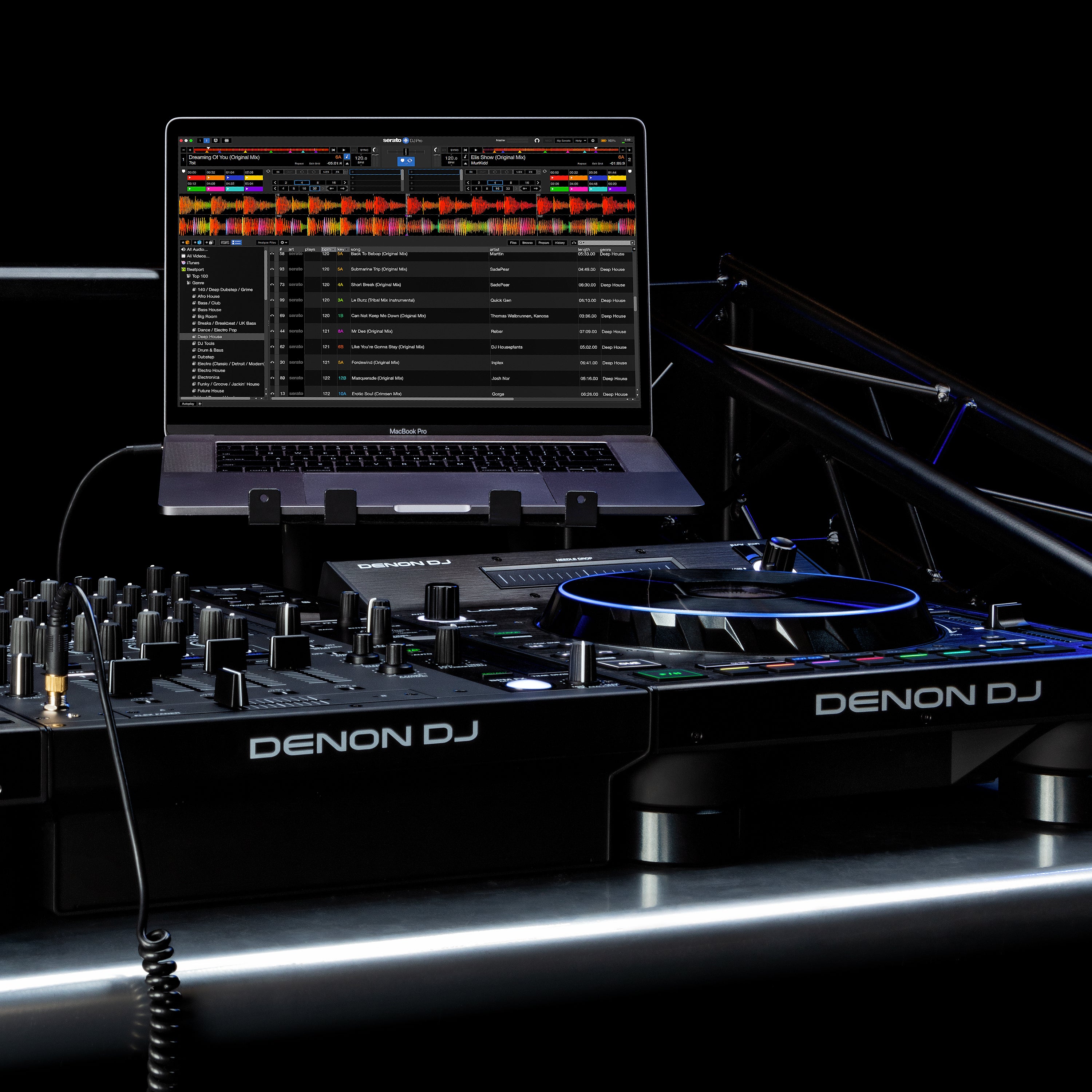 Denon DJ LC6000 PRIME uitbreidingscontroller