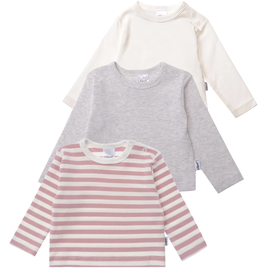 Liliput Langarmshirt rosa-weiss