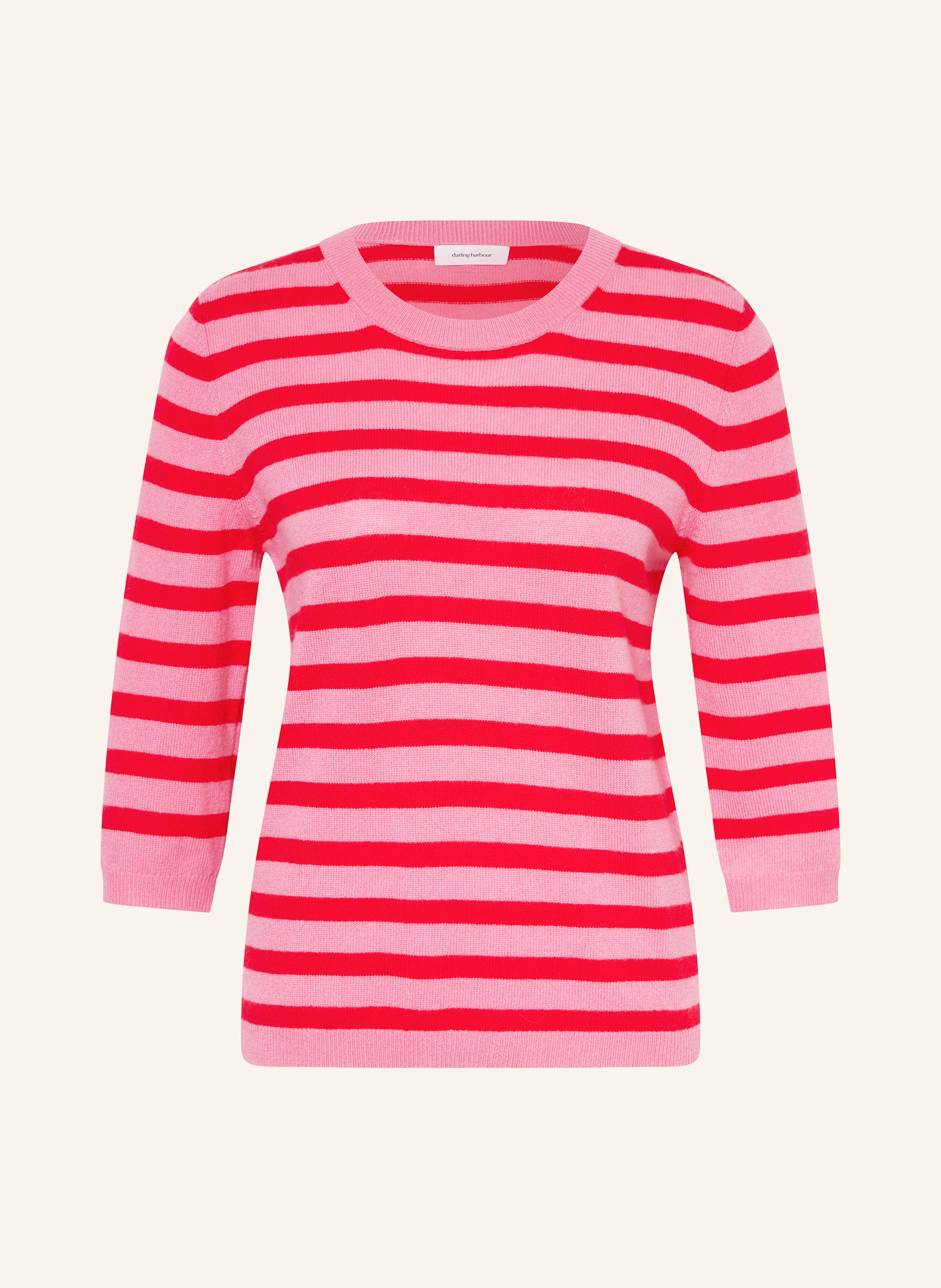 darling harbour Cashmere-Pullover mit 3/4-Arm