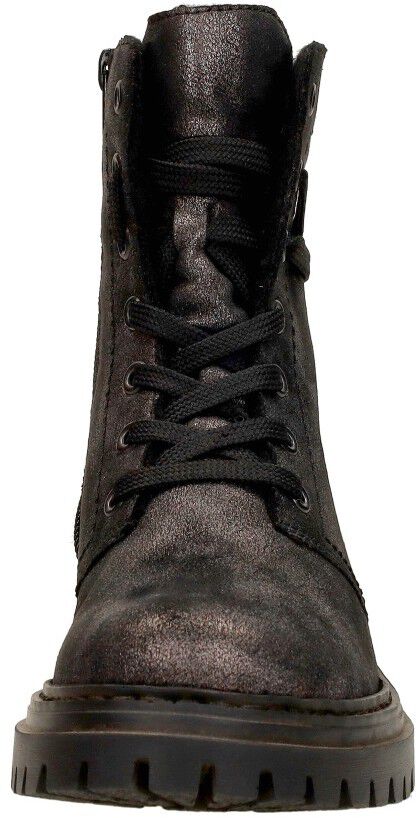 Rieker Veterschoenen Hoog brons