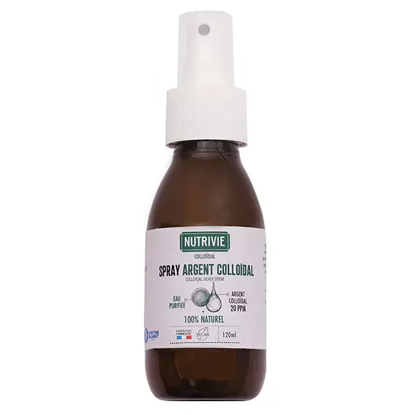 Nutrivie Prata Coloidal 20 PPM Spray 120ml