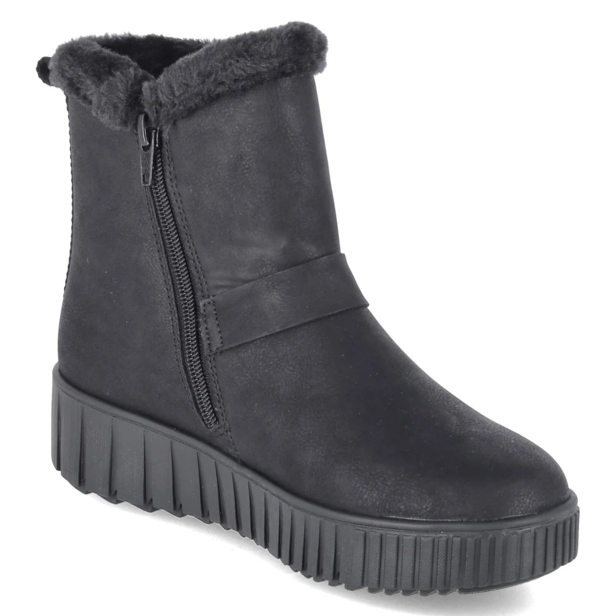 RiekerWinterstiefeletten - schwarz