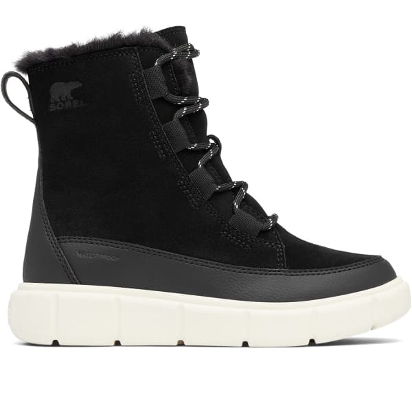 Après ski SOREL YOUTH EXPLORER III BLACK/SEA SALT