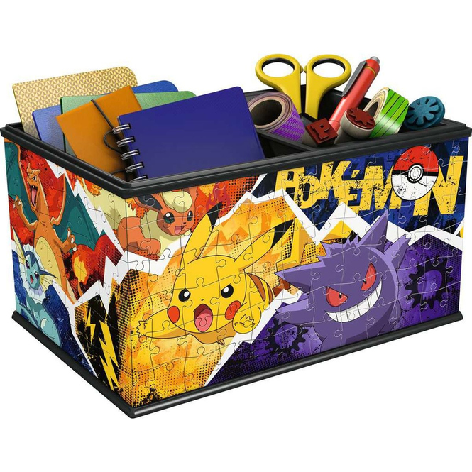 Pokémon - 3D Puzzle - Aufbewahrungsbox - 216 Teile
