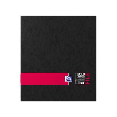 Oxford Big File - Classeur à levier - Dos 80 mm - A4 - pour 600 feuilles - disponible dans différentes couleurs