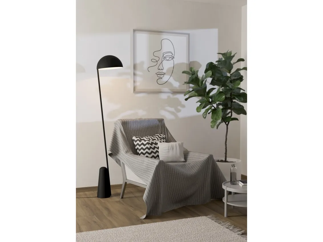 EGLO ARANZOLA gulvlampe i sort