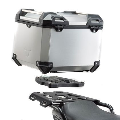 Top case SW-MOTECH KIT COMPLET TRAX ADV GRIS 38 L - Gris