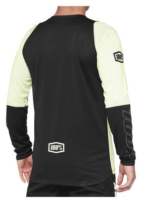 Maillot Manches Courtes Femme 100% Airmatic Jersey Noir