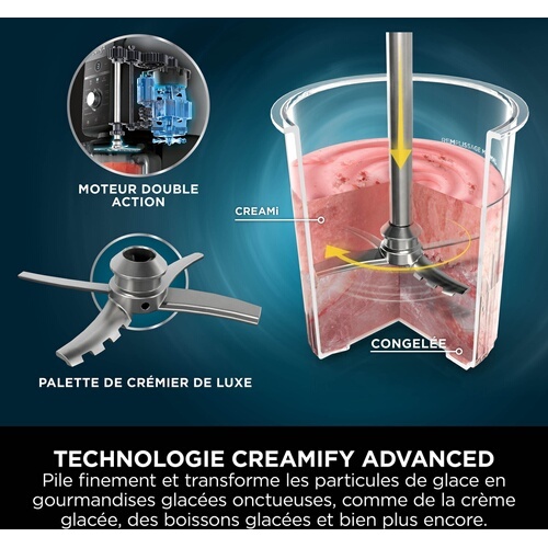 Sorbetière Ninja Creami Deluxe NC502EU