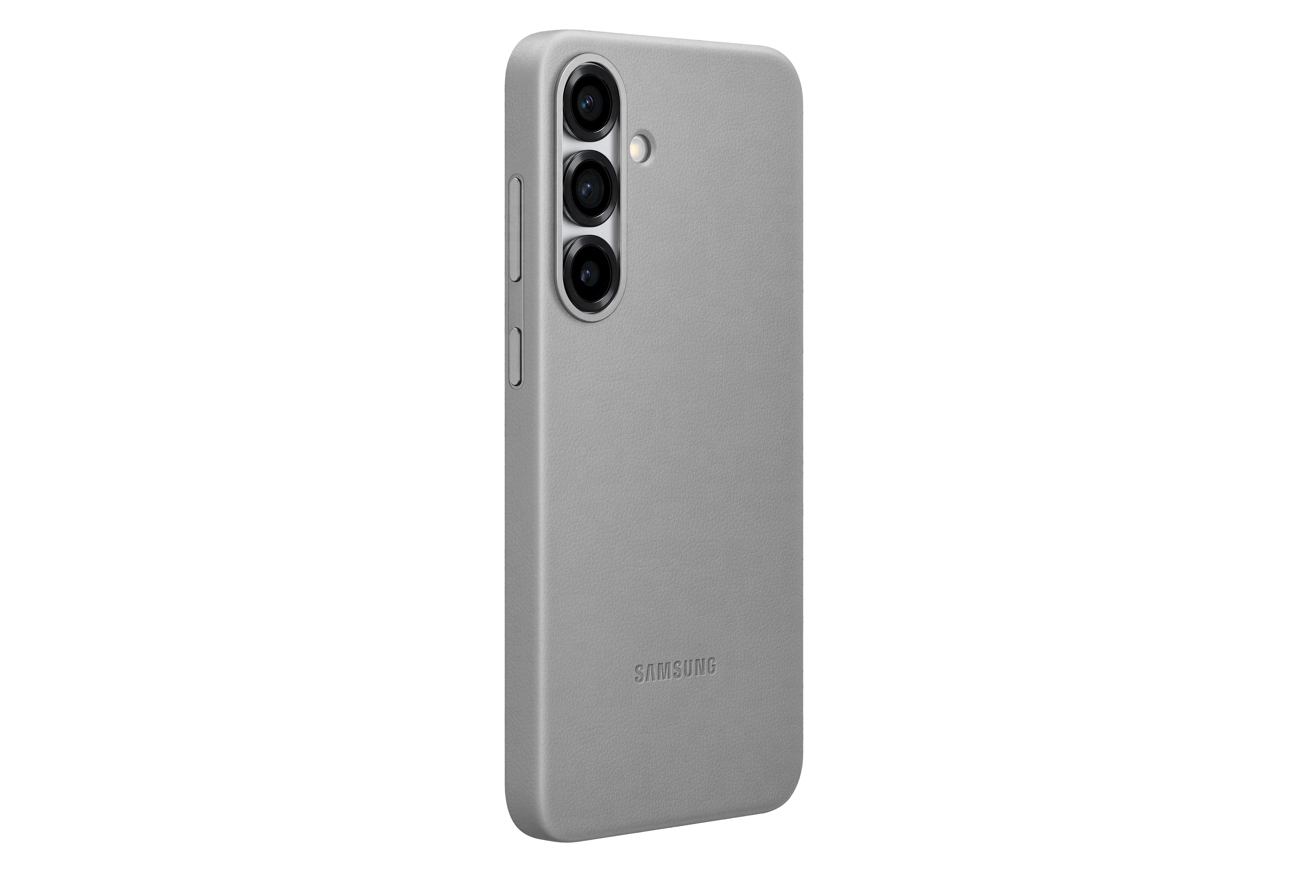 Galaxy S25  Plus Kindsuit Leder Backcover Hardcase Hülle (EF-VS936PJEGWW) - Grau