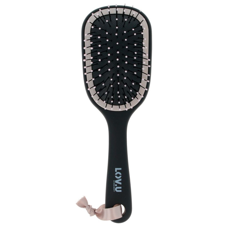 Parsa - LOV.U W&D Detangling Brush Mini Black - Hårbørste