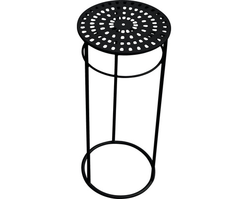 Lafiora plantentafel, 50 cm hoog, metaal, zwart