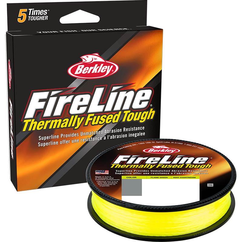 Tresse Berkley Fireline Fused Original - Jaune - 150M
