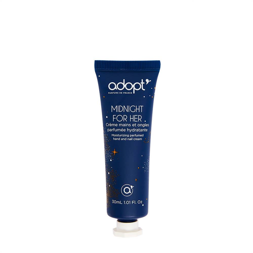 Midnight for her Crème mains et ongles hydratante 30ml