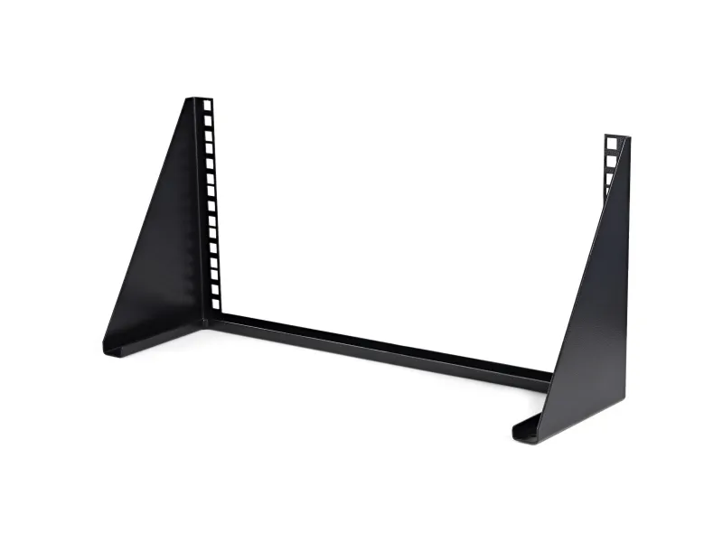 StarTech.com 5U Vertical Wall Mount Rack - 19in Low Profile Open Wall Mounting Bracket - Network/Server Room/Data/AV/IT/Patch Panel/Communication/Computer Equipment - w/ Cage Nuts/Screws - Rack åben ramme - 2-pæl - vægmonterbar - sort - 5U - 19