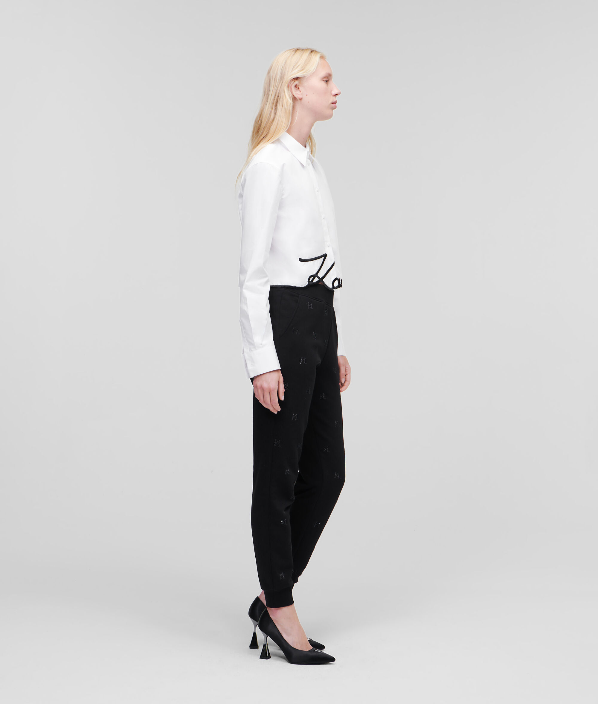CHEMISE CROPPED KARL SIGNATURE