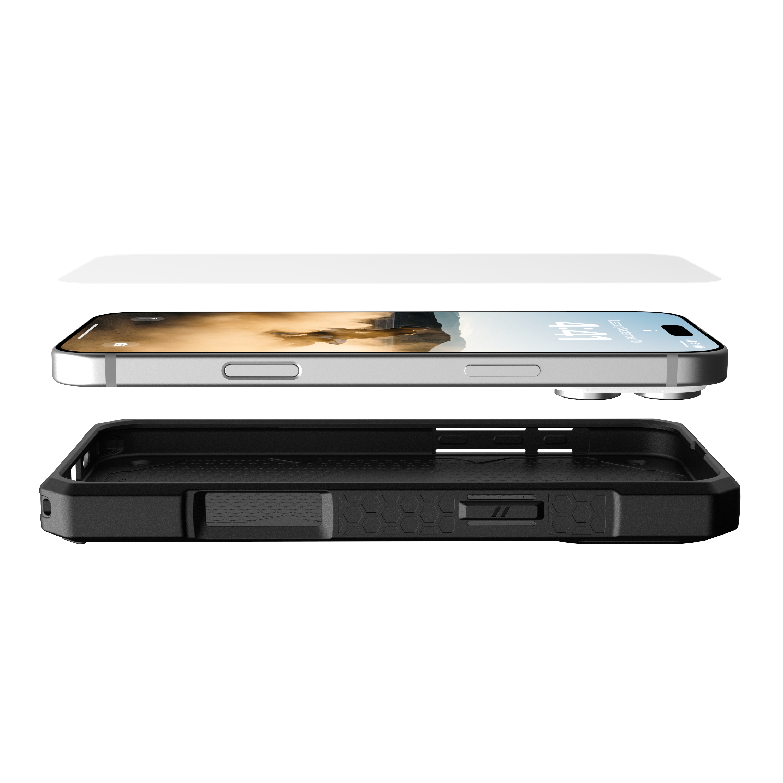 iPhone 16 Pro Max Glass Shield Ultra Panzer Glas Displayschutz Case Friendly (14435811NA)