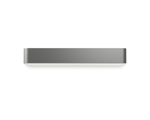 Steinel Solar LED verlichte huisnummerlamp 3000K warm wit HxB 38x242 mm XSolar SOL-O antraciet