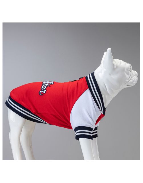 Lindo Hondenjas All Star - Hondenkleding - Rood 8