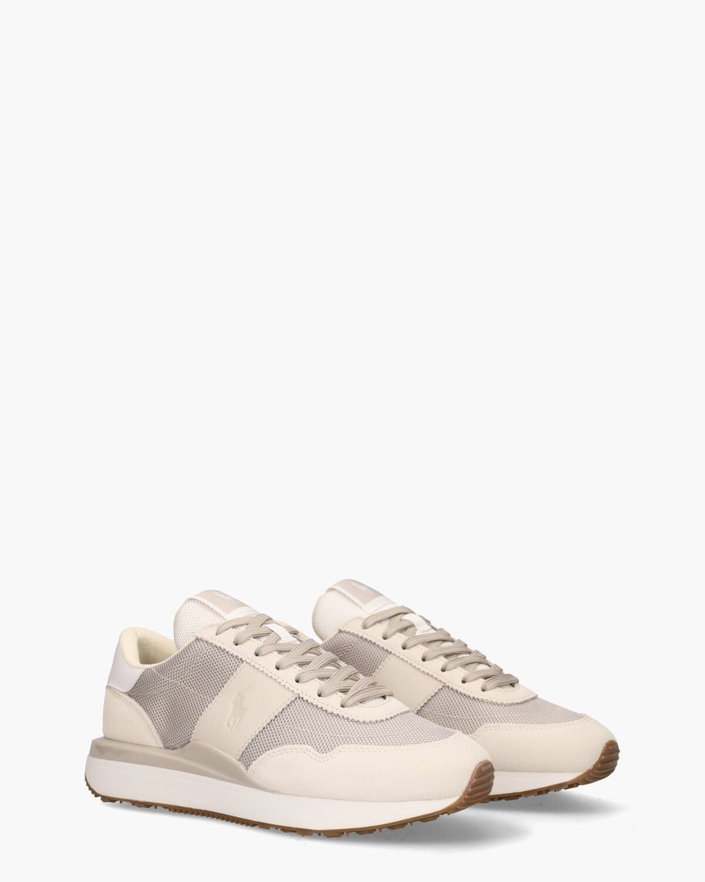 Polo Ralph Lauren Train 89 Beige/Grijs Herensneakers