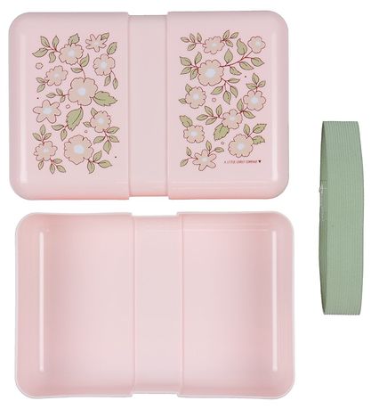 A Little Lovely Company Brotdose - 850 ml - Blossoms Pink