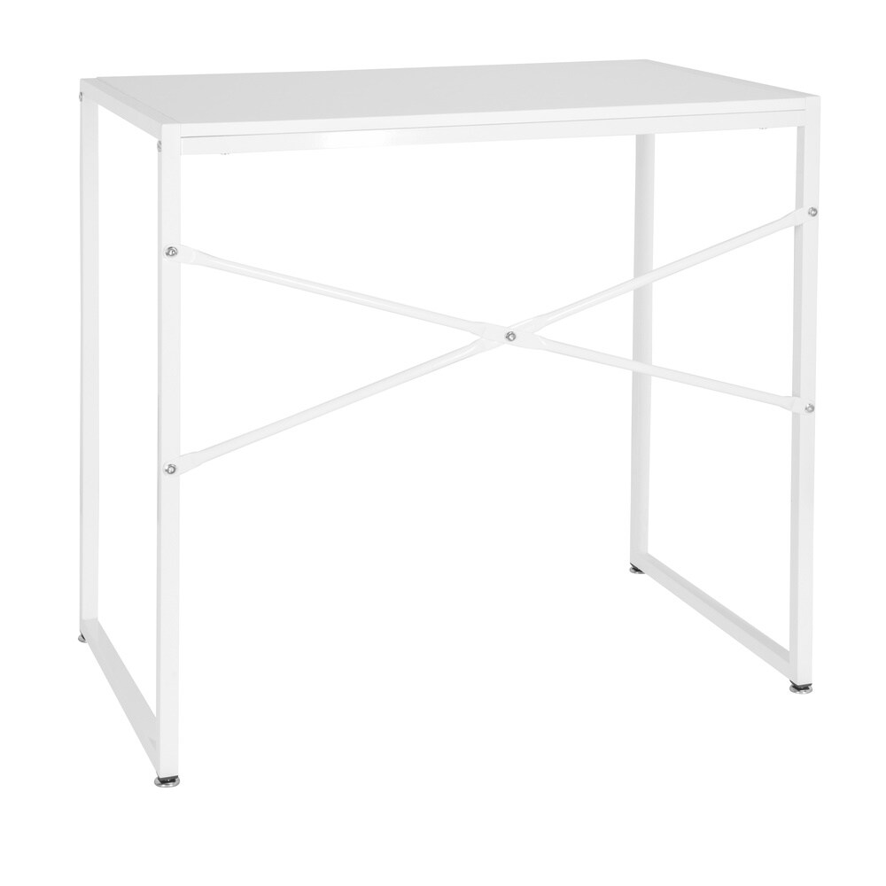 Schreibtisch EASY UP H I Melaminharzbeschichtete Spanplatte, Gestell pulverbeschichteter Stahl hjh OFFICE
