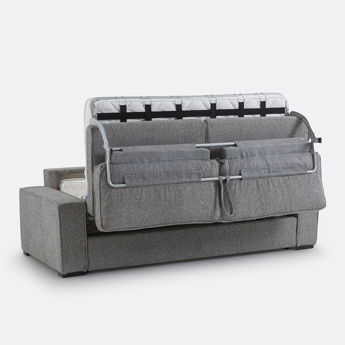 LA REDOUTE INTERIEURS<br>Cama-banco em tecido texturizado, Bultex, Cecilia