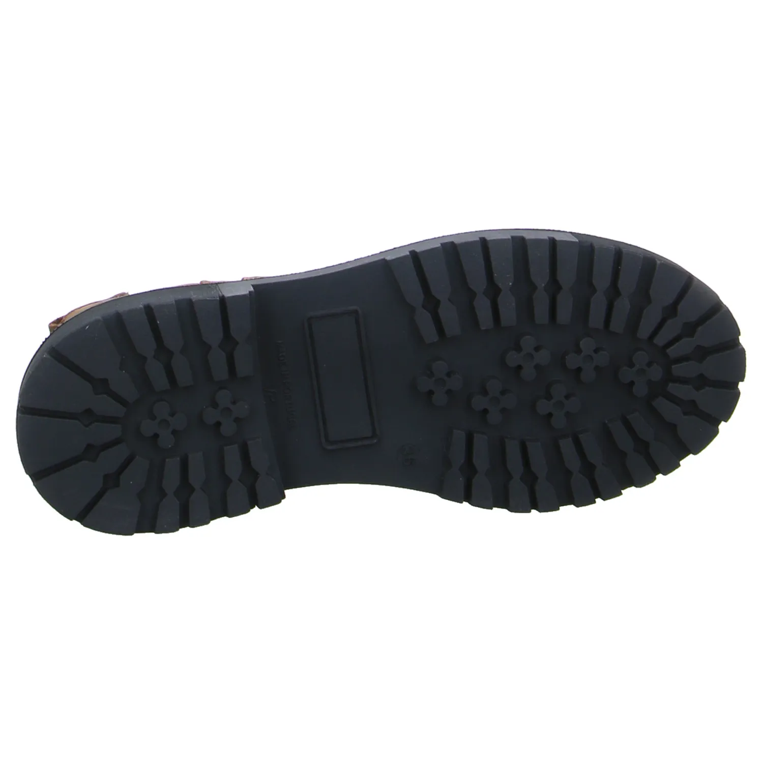 SCHUHENGEL Boot Braun Leder  mit Wollfutter