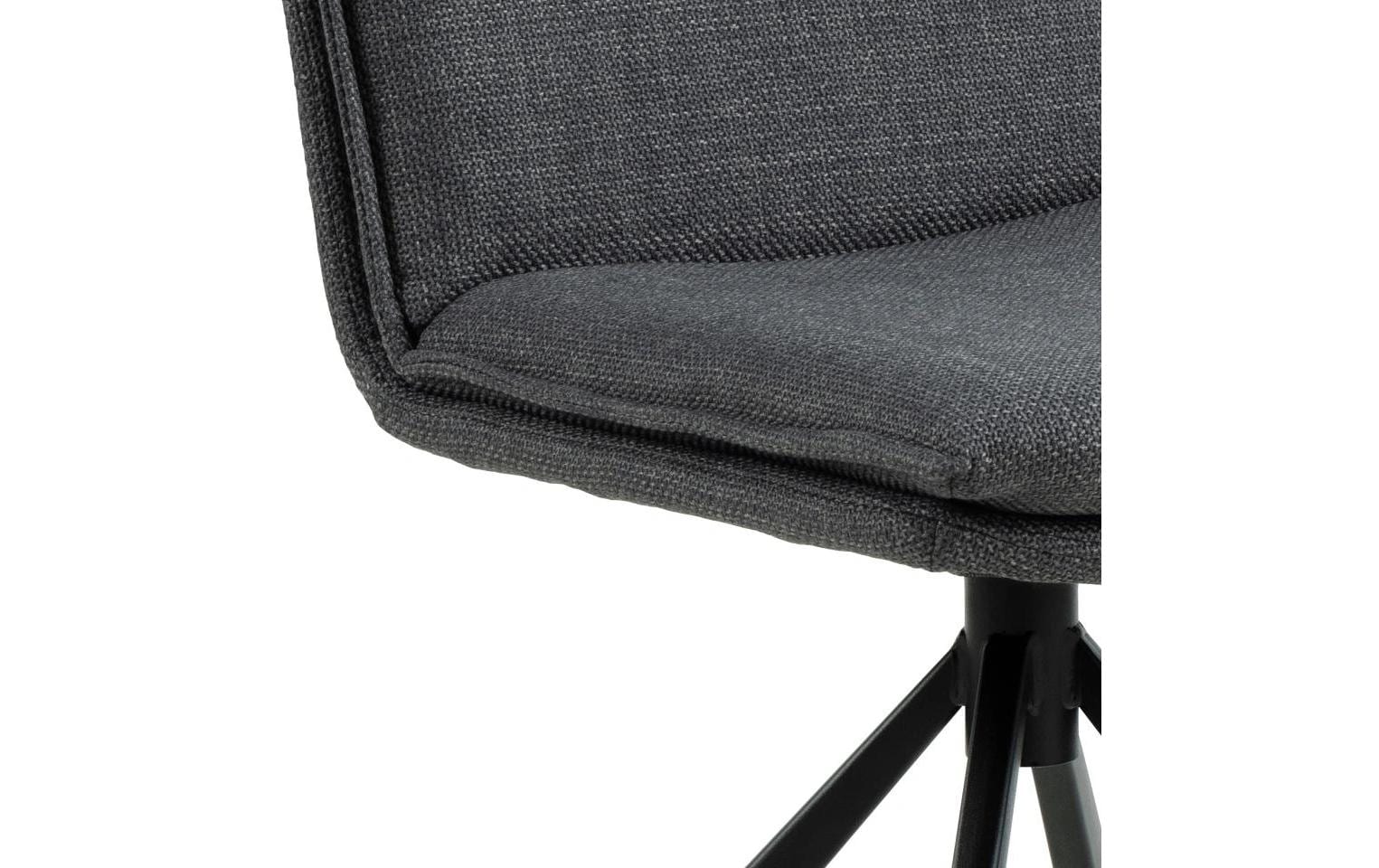 Stuhl Flynn Dunkelgrau<br>Esszimmerstuhl