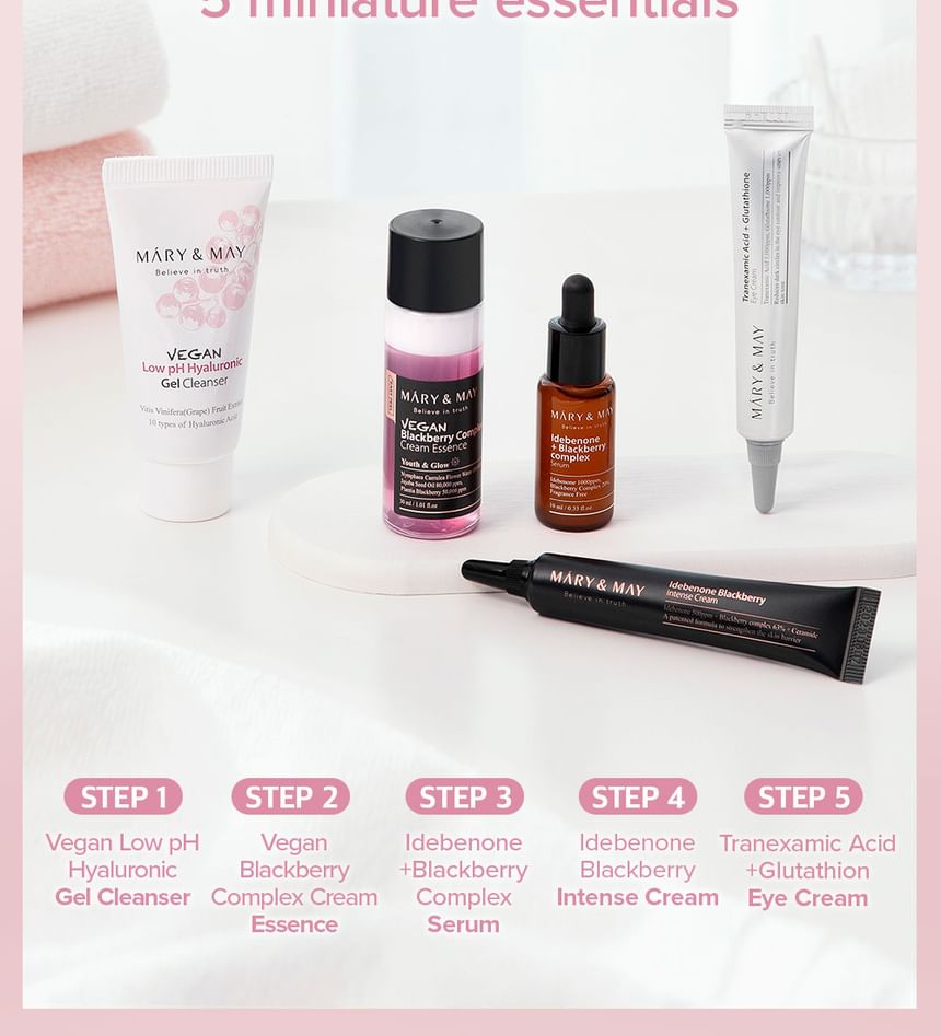 Mary&May - Intensieve Hydraterende Reisset