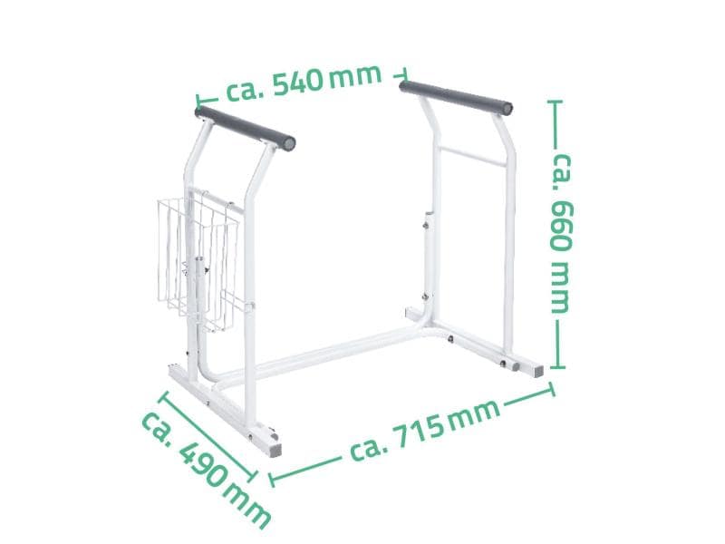 Ridder Ausstiegshilfe Comfort Mobil WC steigende Beihilfe