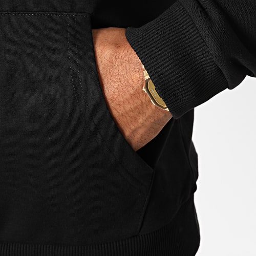 Sweat Capuche Batman Logo Velvet Noir Noir