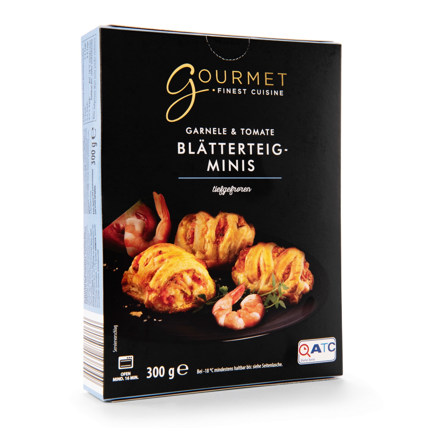 GOURMET FINEST CUISINE Blätterteig-Minis, Garnele 300 g