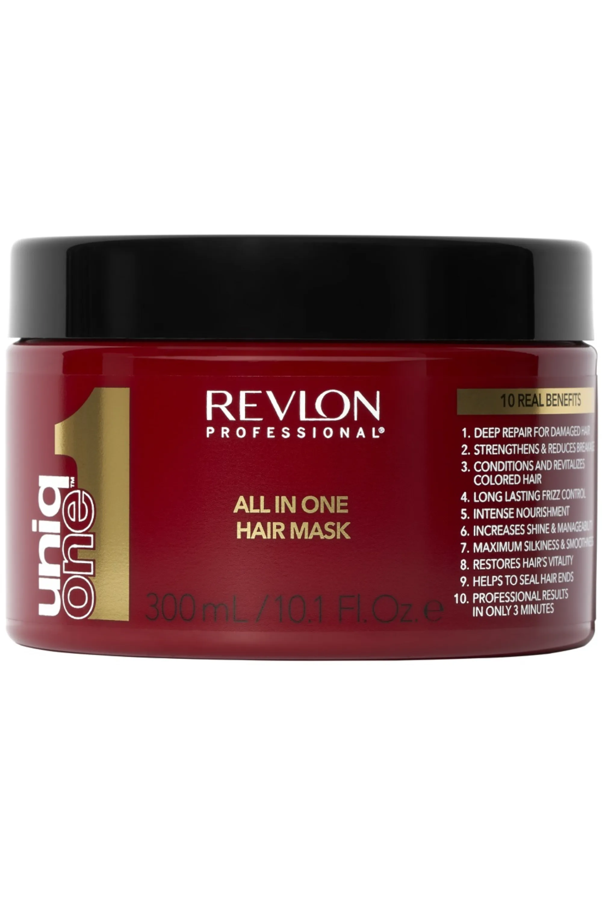 Revlon Professional Masque capillaire & soin Intense cheveux secs et abîmés UniqOne™-300 ml