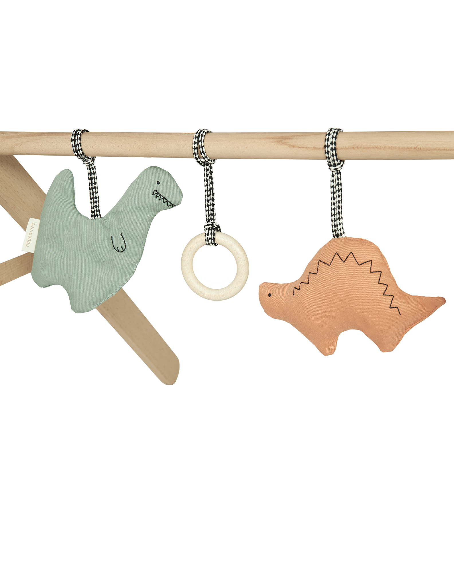 Arche d'éveil en bois et ses jouets playground | Multicolore