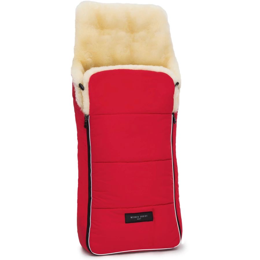 Werner Christ Baby Fußsack AROSA chili red
