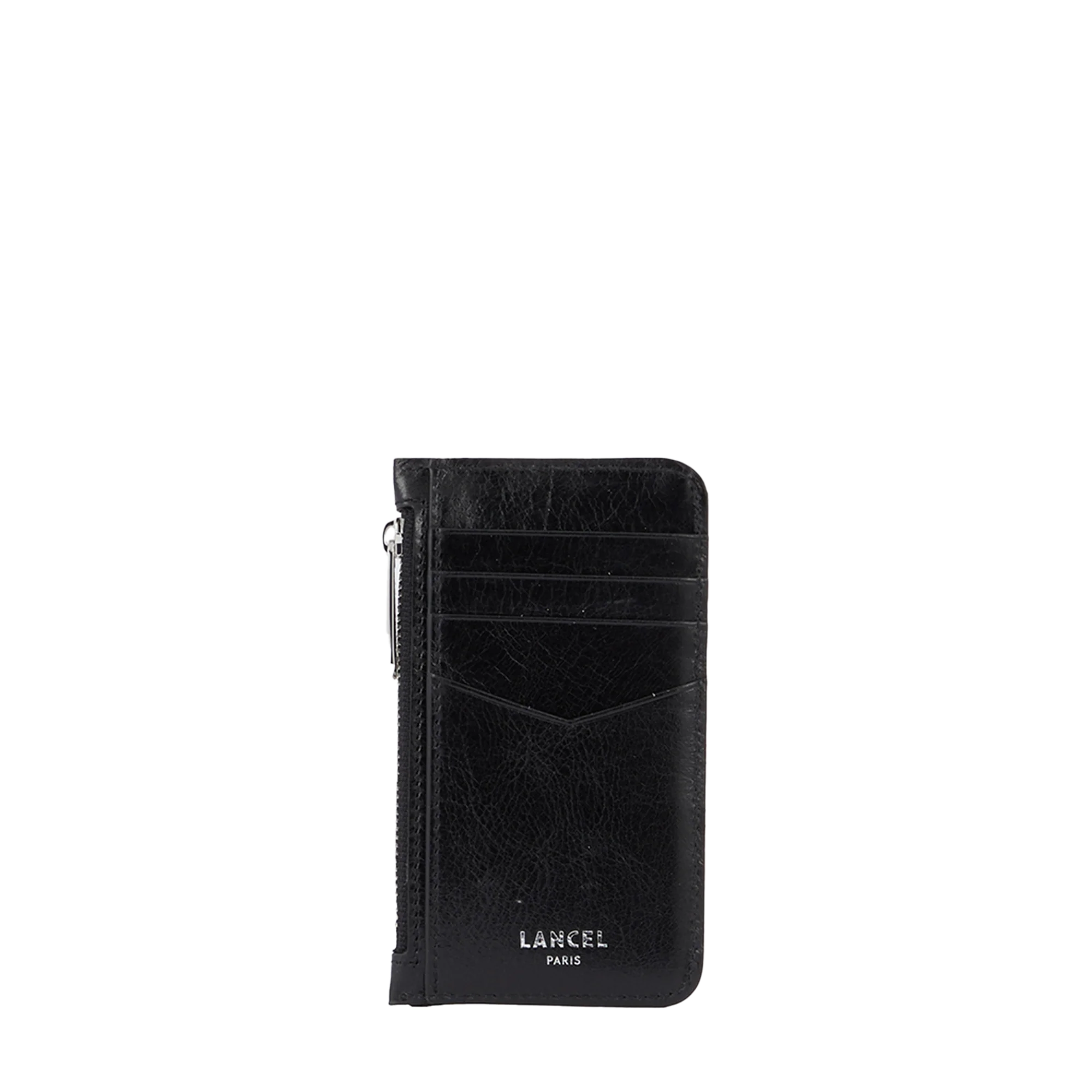 Porte-cartes zippé Midi-Minuit de Lancel-Noir