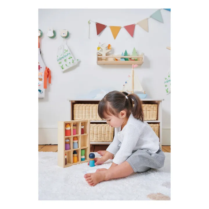 Tender Leaf Toys Hôtel Happy Folk et ses personnages en bois