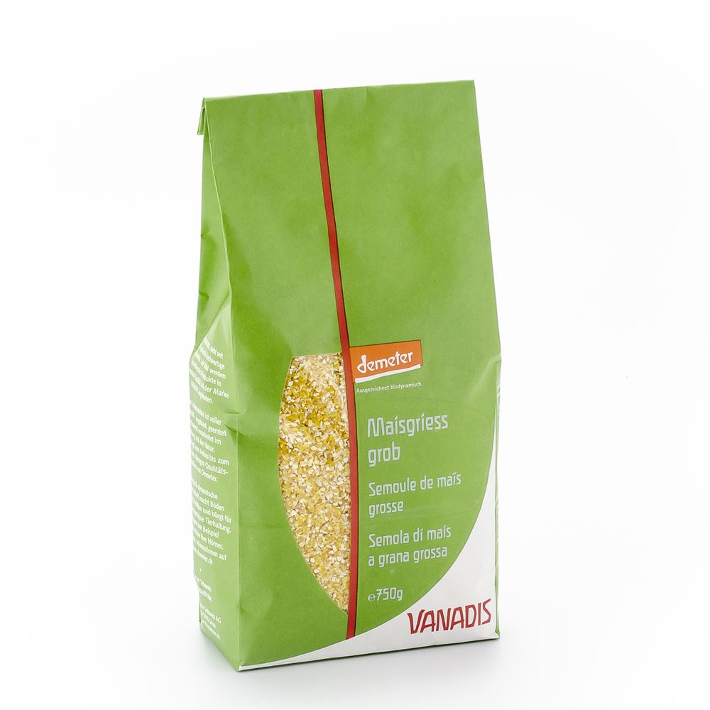 VANADIS Maisgriess Bramata grob<br>750 g, Knospe