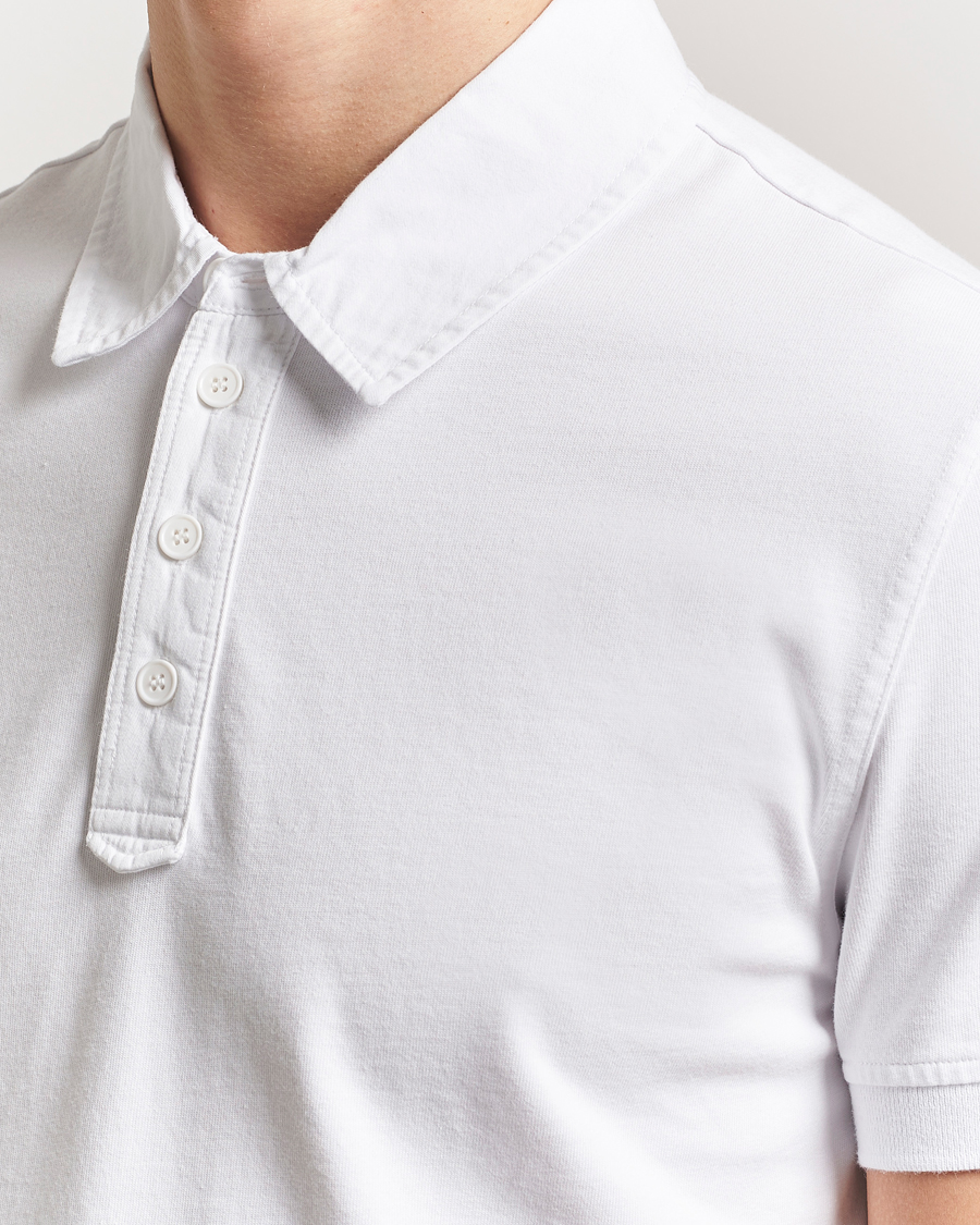 Tiger of Sweden Ronen Cotton Polo Pure White