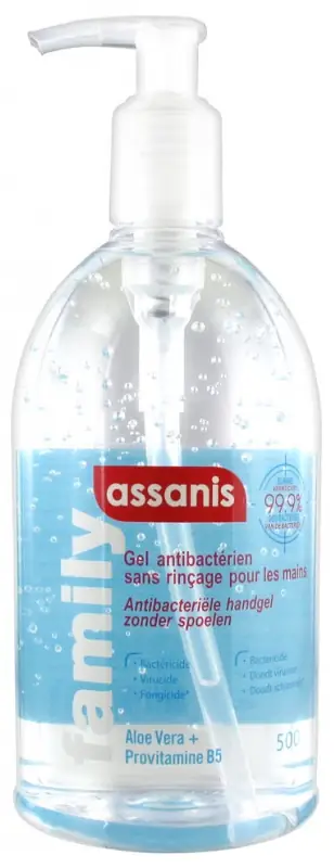 Family Gel Antibactérien Sans Rinçage - 500ml