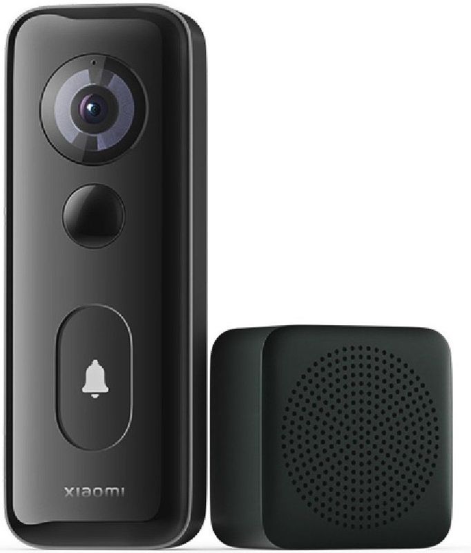 Xiaomi - Slimme Deurbel 3S - 2K HD - IP65 - Twee-weg Audio