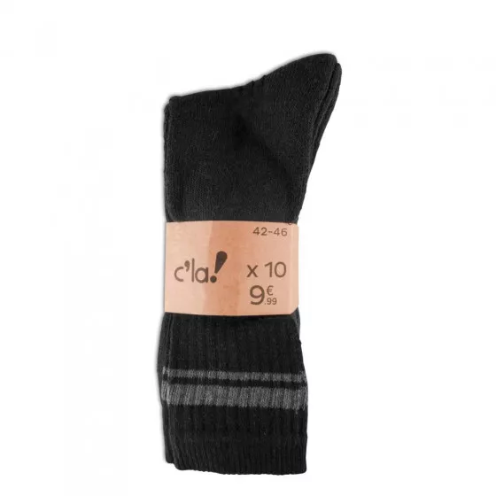 Chaussettes NOIR C LA