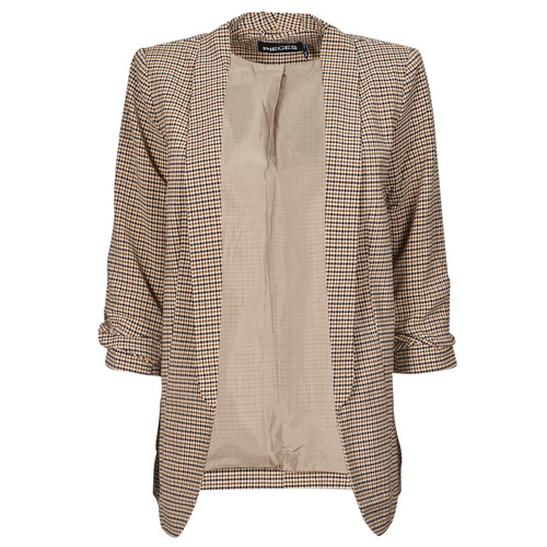 Pieces - PCBOSS 3/4 PRINTED BLAZER - Marron