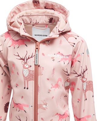 Nordbjørn Bovall Softshelldress, Friends Of The Forest Pale Mauve