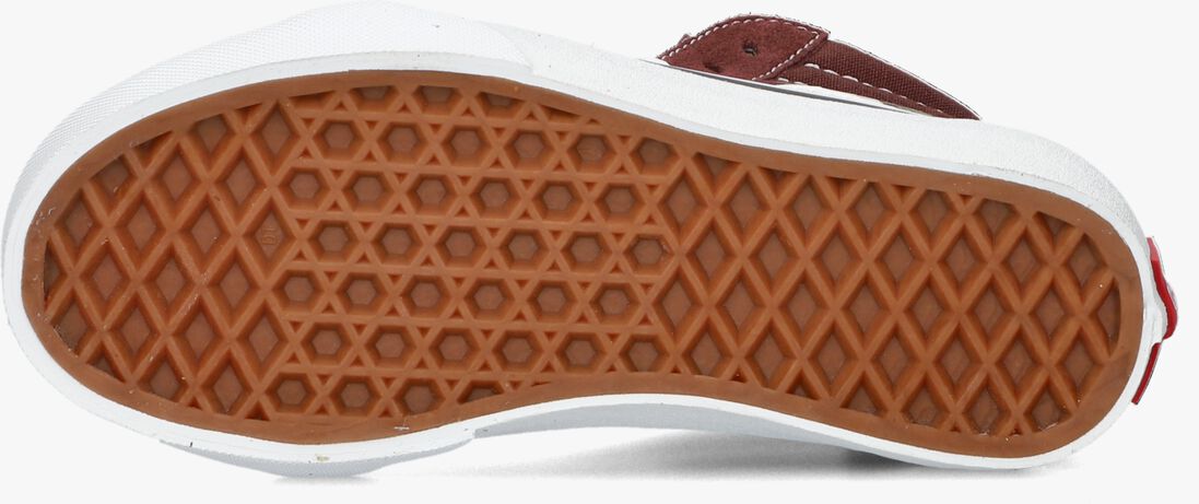 VANS bruine vans hoge sneaker uy sk8-hi zip