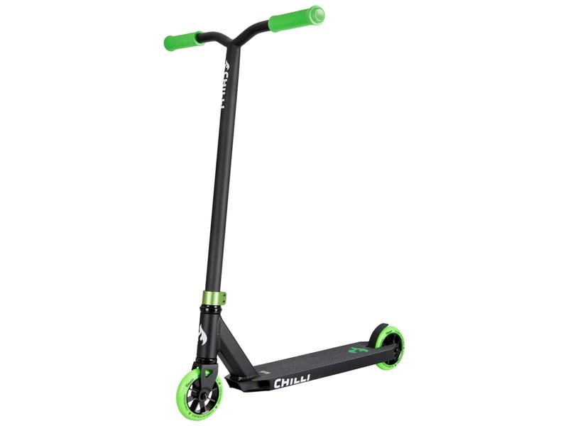 Chilli Stuntscooter Pro Base Schwarz/Grün Base Scooter