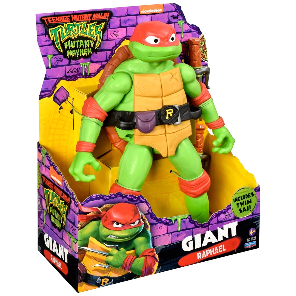 Teenage Mutant Ninja Turtles Mutant Mayhem - Riesige Raphael-Figur