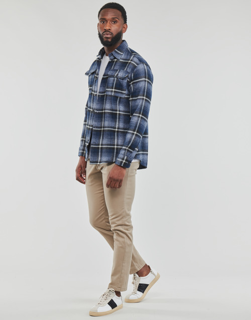 Selected - SLHREGSCOT CHECK SHIRT Azul