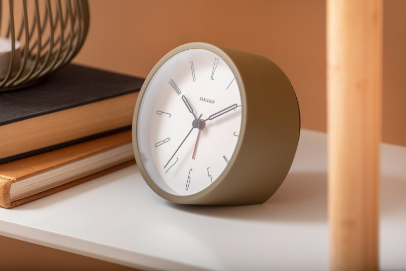 Alarm Clock Belle Numbers KA5915BK Black